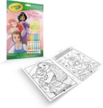 Liber me aktivitete dhe ngjyrosje me princesha Disney në Crayola Libër Aktivitetesh